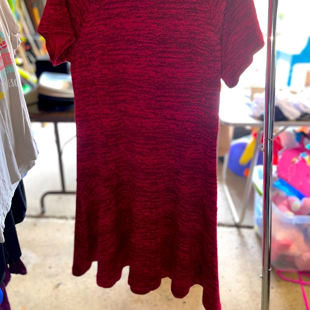 Beautiful size xl vintage looking dress. Zips up in back.